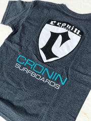 Medium  gray Cronin shield T-shirt